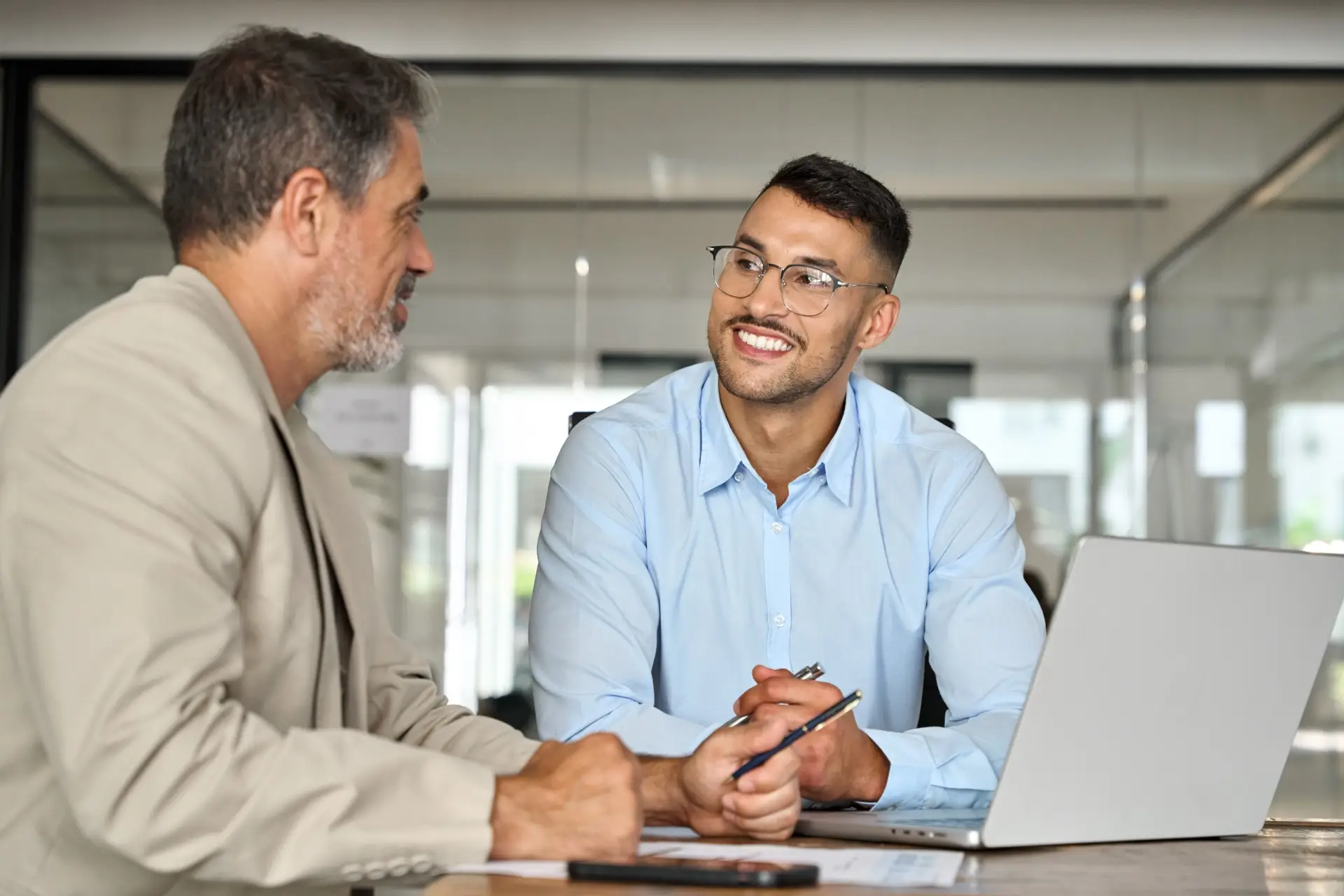 Modern website design on laptop and mobile for Broomfield CO small business — Bold Stripes Digital