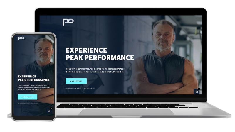 E-commerce website design on laptop and mobile for Colorado business — Bold Stripes Digital, Broomfield CO web agency